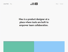 Tablet Screenshot of hieudesign.com